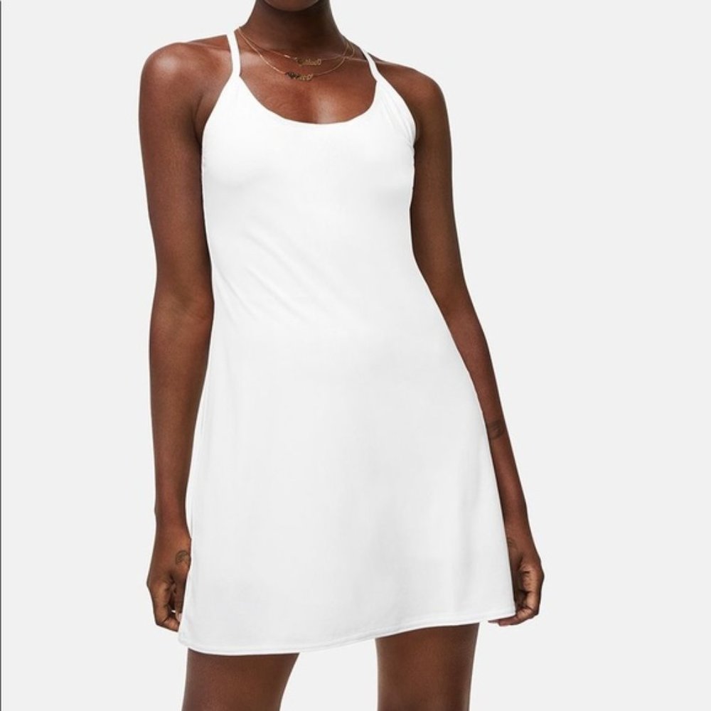 XS Outdoor Voices White Exercise Dress